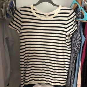 Jcrew Short Sleeve Sweater